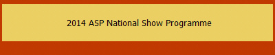  2014 ASP National Show Programme